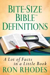 Bite-Size Bible Definitions: A Lot of Facts in a Little Book - eBook