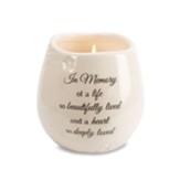 In Memory of a Life So Beautifully Lived Soy Candle