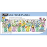 Herb Jars, 750 Piece Panoramic Puzzle