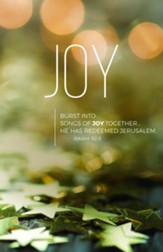 Lights of Advent Joy (Isaiah 52:9, NIV) Bulletins, 100