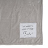 World's Greatest Dad Royal Plush Blanket
