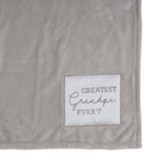 Greatest Grandpa Ever Royal Plush Blanket