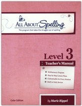 All About Spelling Level 3 Teacher's  Manual (Color Edition)