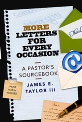 More Letters for Every Occasion: A Pastor's Sourcebook - eBook