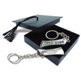 2024 Graduation Key Ring with Mortarboard Gift Box