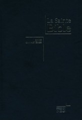 NEG Large-Print French Bible--imitation leather, black (indexed)