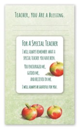 Teacher, You are a Blessing Notepad with Magnet