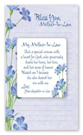 Bless You Mother-In-Law Notepad with Magnet