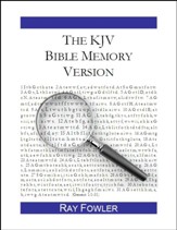 The KJV Bible Memory Version: A Tool for Treasuring God's Word in Your Heart - eBook
