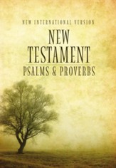 NIV New Testament with Pslams and Proverbs, Pocket-Sized,  Paperback