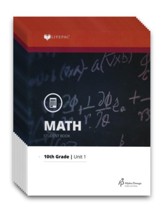 Lifepac Math, Grade 10 (Geometry),  Workbook Set