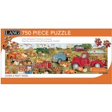 Harvest Truck, 750 Piece Panoramic Puzzle