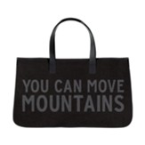 Move Mountains Canvas Tote