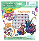 Glitter Dots Keychains, Galactic