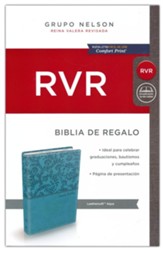Reina Valera Revisada Biblia de Premio y Regalo, Leathersoft Aqua (RVR Gift & Award Bible, Aqua)