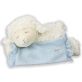 Prayer Lamb, Now I Lay Me Down To Sleep, with Blanket, Blue
