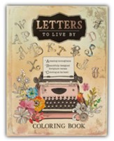 Letters to Live By Coloring Book