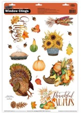 Window Cling-Thanksgiving