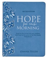 Hope for Each Morning Devotional, Faux Leather