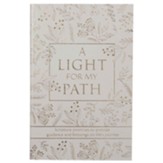 A Light for My Path--imitation leather, white with gold