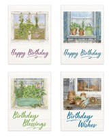 Herb Garden, Birthday Boxed Cards (KJV)