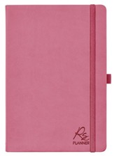 Faux Leather Undated Strauss Planner, Pink