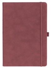 Faux Leather Undated Baxter Planner, Burgundy
