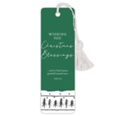 Wishing You Christmas Blessings Bookmark