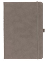 Faux Leather Undated Executive Baxter Planner, Taupe