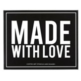 Made With Love Coffee Stencils Kit