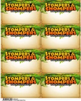 Stompers & Chompers: Nametags (pkg. of 48)