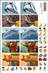 WildLIVE! Sticker Sheets (pkg. of 5)