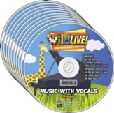 WildLIVE! Piano with Vocals Music CDs (pkg. of 10)