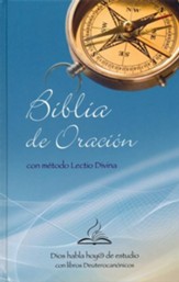 Biblia de Oracion Catolica c/Lectio Divina, Enc. Dura  (DHH Catholic Prayer Bible w/Lectio Divina Method, Hardcover)