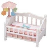 Calico Critters, Crib With Mobile