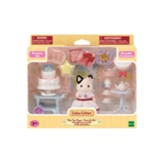 Calico Critters, Party Time Playset - Tuxedo Cat Girl