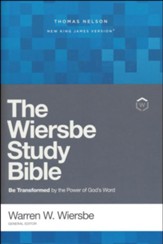NKJV Wiersbe Study Bible, Hardcover