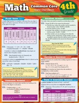 Common Core Math: 4th Grade, Laminated Guide