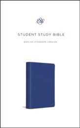 ESV Student Study Bible, TruTone, Navy Blue - Slightly Imperfect