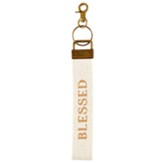 Blessed Canvas Keychain