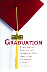 Graduation 2019 Bulletins (Jeremiah 29:11, NIV)