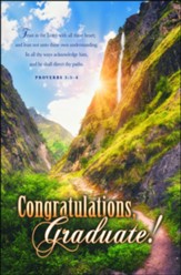 Congratulations, Graduate! (Proverbs 3:5-6, KJV) Bulletins, 100