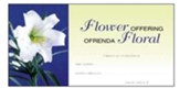 Easter Flower Envelopes, Bilingual, Pack of 100