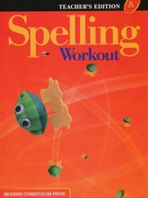 Spelling Workout 2001/2002 Level A Teacher Edition