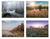 Sympathy Peaceful Moments, Box of 12 Cards (KJV)