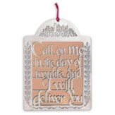 Call On Me Psalm 50:15 Hanging Wall Decor