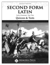 Second Form Latin, Quizzes and Tests, 2nd Edition