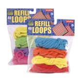 Metal Pot Holder Loom - Loop Refill (Assorted Colors)