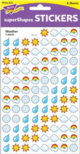 Supershape Stickers Weather (800 count)