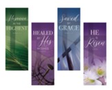 Holy Week Series, Set of 4 X-Stand Banners